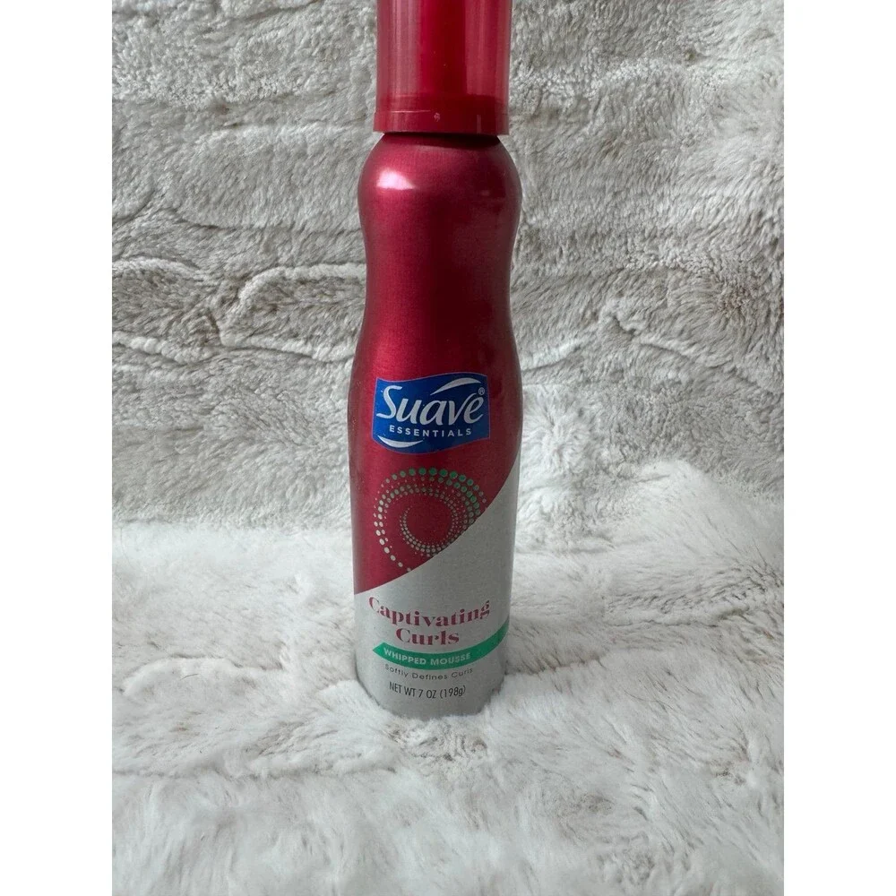 Suave Professionals Captivating Curls Whipped Cream Hair Mousse 7 oz